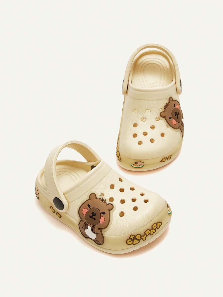 Unisex Green Dinosaur Sandals – Lightweight & Breathable, Cozy Pixies Summer Fashion Cartoon Shoes for Kids