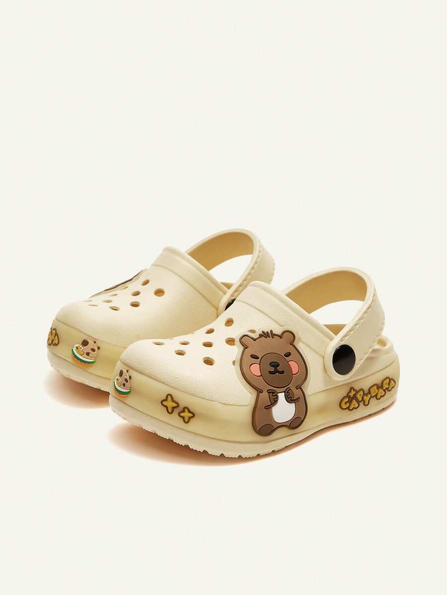 Unisex Green Dinosaur Sandals – Lightweight & Breathable, Cozy Pixies Summer Fashion Cartoon Shoes for Kids