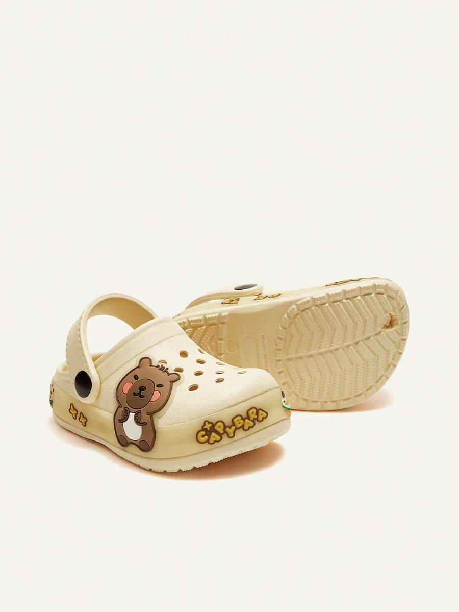 Unisex Green Dinosaur Sandals – Lightweight & Breathable, Cozy Pixies Summer Fashion Cartoon Shoes for Kids