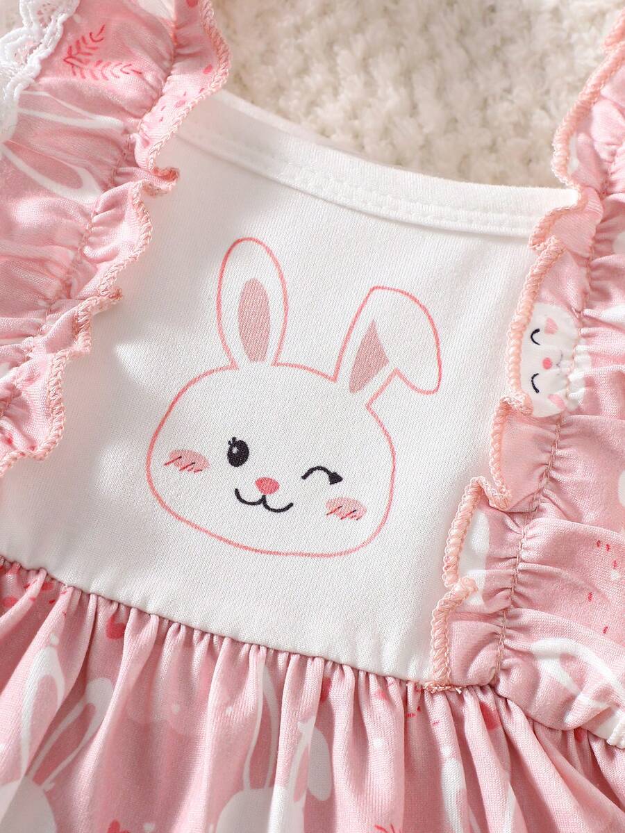 2PCS Baby Strawberry Plaid Dress and Bow Headband Set for Cute Spring and Summer Outings