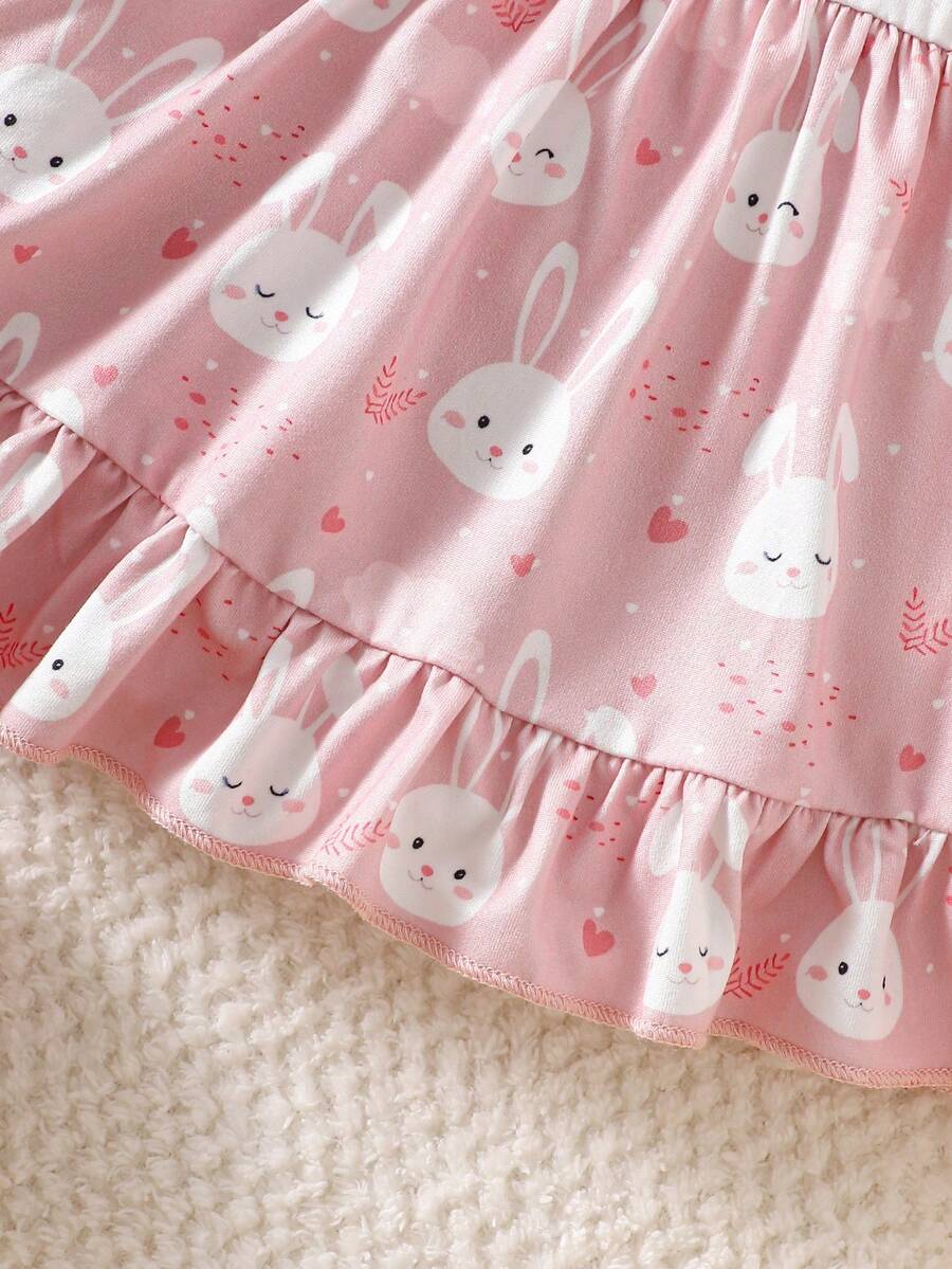 2PCS Baby Strawberry Plaid Dress and Bow Headband Set for Cute Spring and Summer Outings