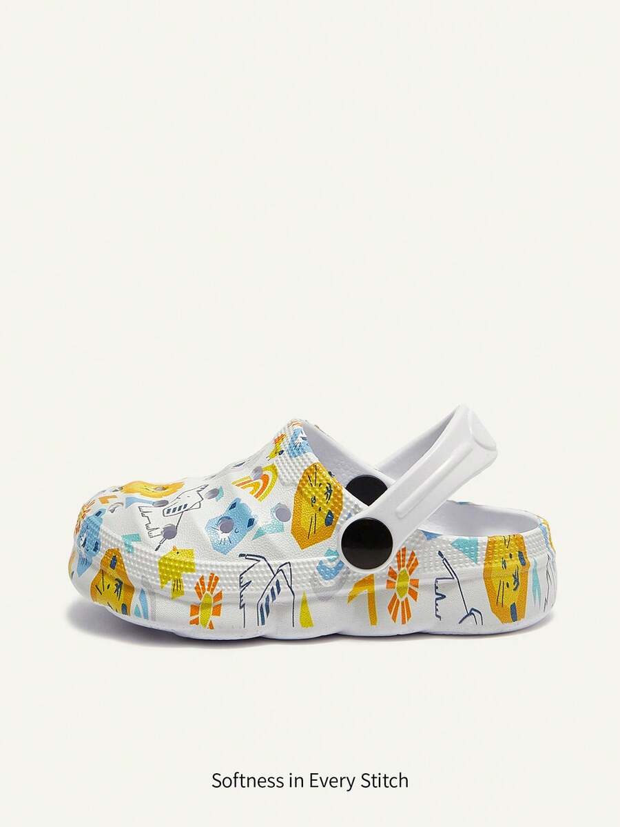 Cozy Pixies Kids Cartoon Strawberry Beach Sandals Cute Breathable Shoes for Infants & Toddlers