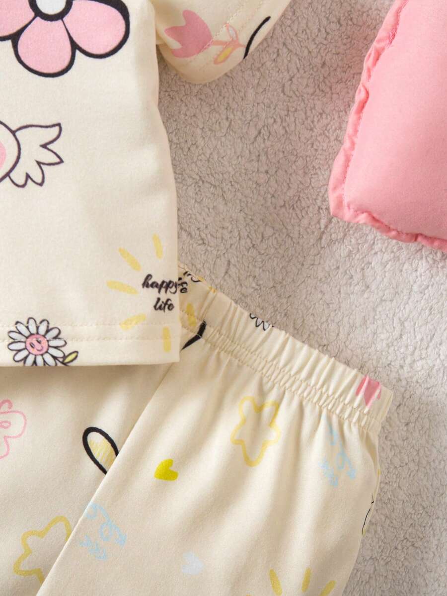 Colorful Striped Knit Top and Shorts Outfit Set for Cute Summer Daily Wear