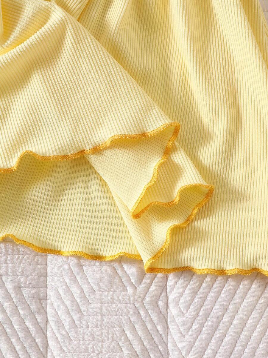 Baby Bow Contrast Doll Collar Dress for Elegant Fall and Winter Daily Wear