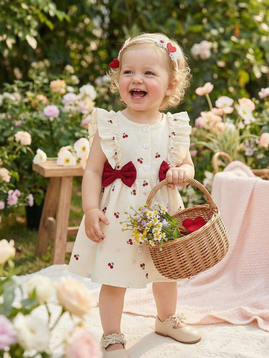 Little Girls Princess Pink Dress With Peter Pan Collar And Lace Detail