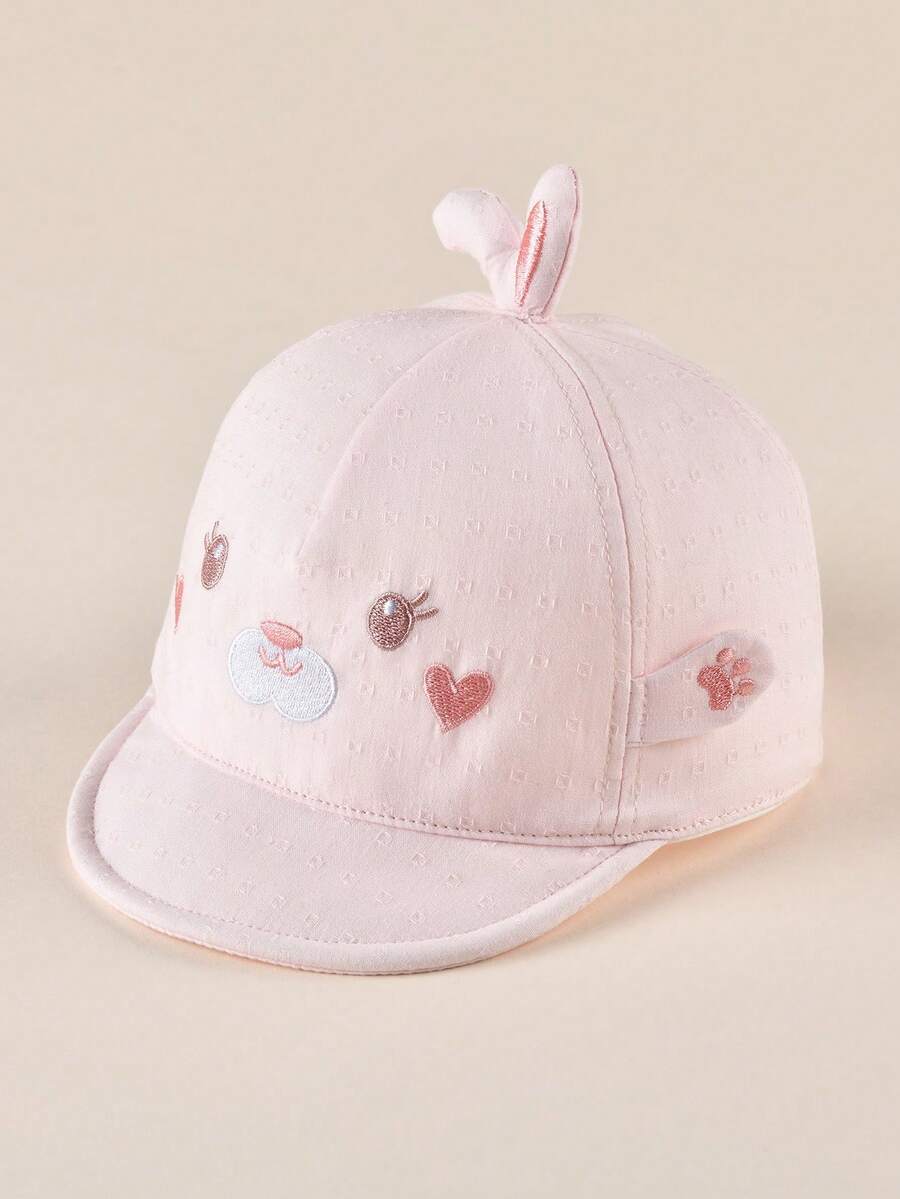 Baby Baseball Cap with Cute Ear Decor for Outdoor Daily Wear