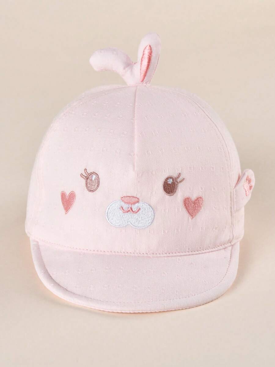 Baby Baseball Cap with Cute Ear Decor for Outdoor Daily Wear
