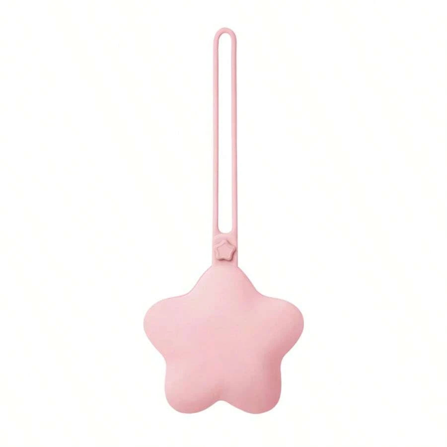 Silicone Pacifier Case with Clip Portable Baby Pacifier Holder Dust Proof Storage Pouch for Stroller and Diaper Bag