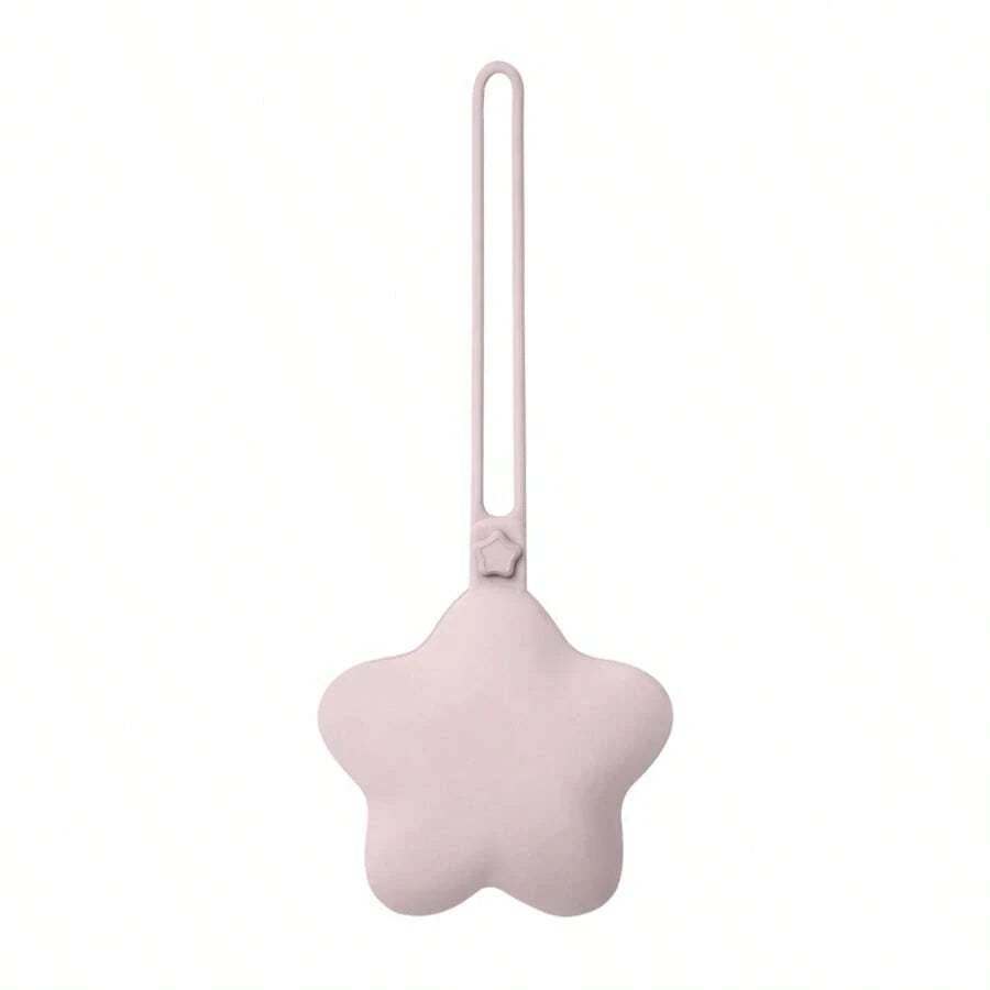 Silicone Pacifier Case with Clip Portable Baby Pacifier Holder Dust Proof Storage Pouch for Stroller and Diaper Bag