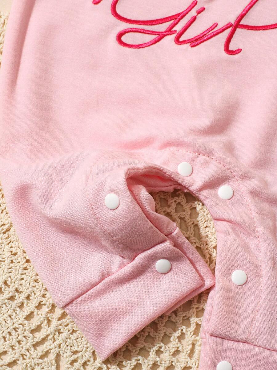 Baby Little Brother Embroidered Outfit Set for Photoshoots and Baby Shower Gifts
