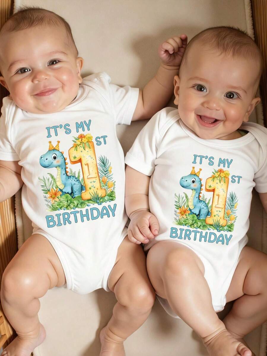 Baby Boy Funny Letter Print Short Sleeve Bodysuit Casual Summer Outfit Back Off I Have A Crazy Grandma