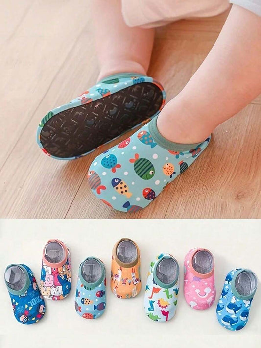Kids Cartoon Water Shoes Quick Dry Swim and Beach Shoes for Toddlers and Infants