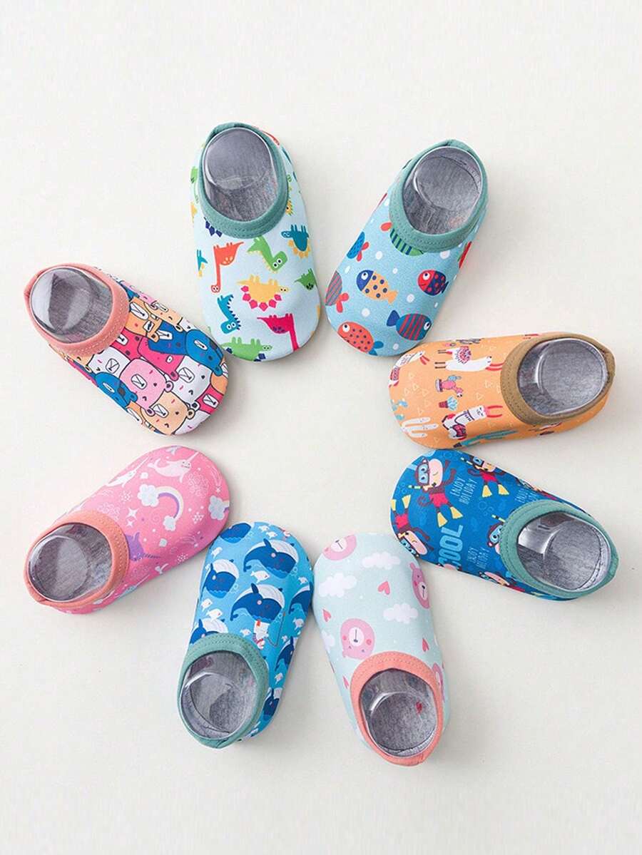 Kids Cartoon Water Shoes Quick Dry Swim and Beach Shoes for Toddlers and Infants