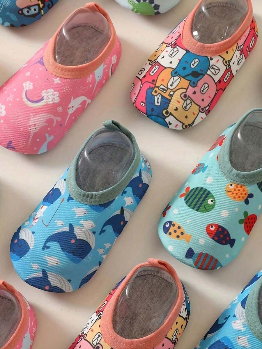 Kids Cartoon Water Shoes Quick Dry Swim and Beach Shoes for Toddlers and Infants