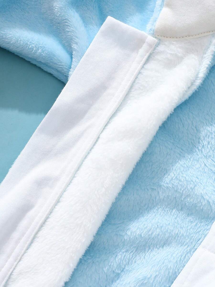 Shark Theme Jumpsuit and 3D Hat Outfit Set for Cute Autumn Daily Wear
