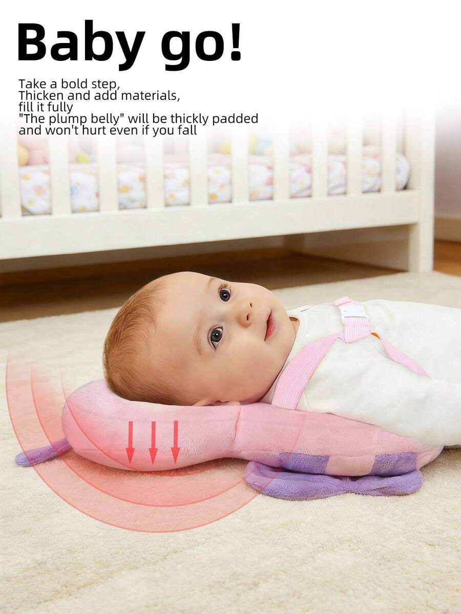 Baby Head Protection Backpack Adjustable Anti Fall Cushion for Crawling and Walking Toddlers