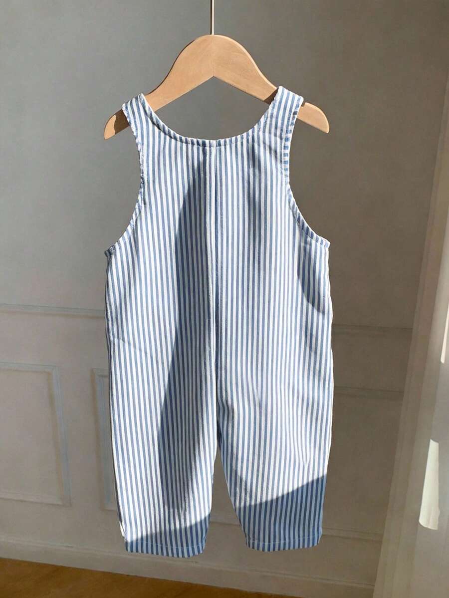 Unisex Baby Cute Denim Bib Pants Casual Overall Outfit for Spring Summer Autumn Wear