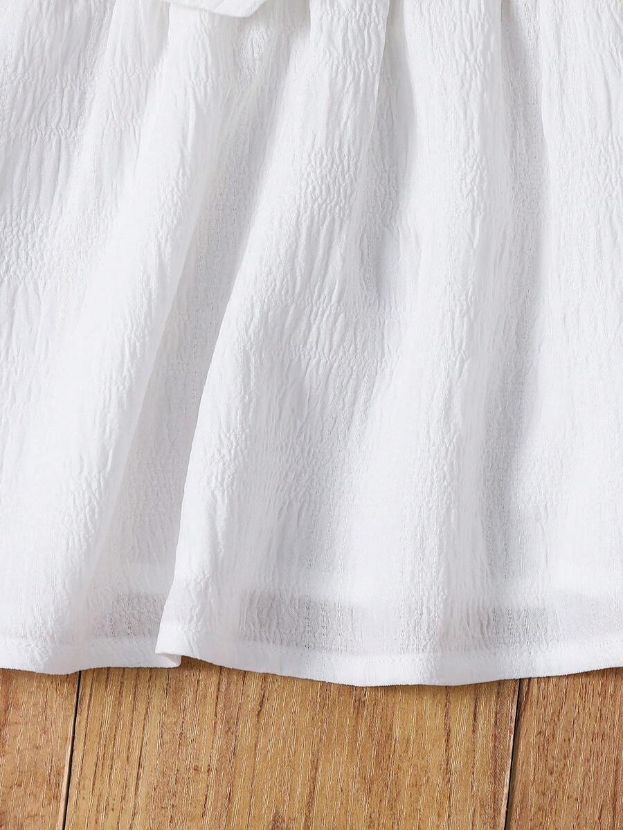 Baby Red Ruffle Waist Dress for Cute Elegant Summer Wear