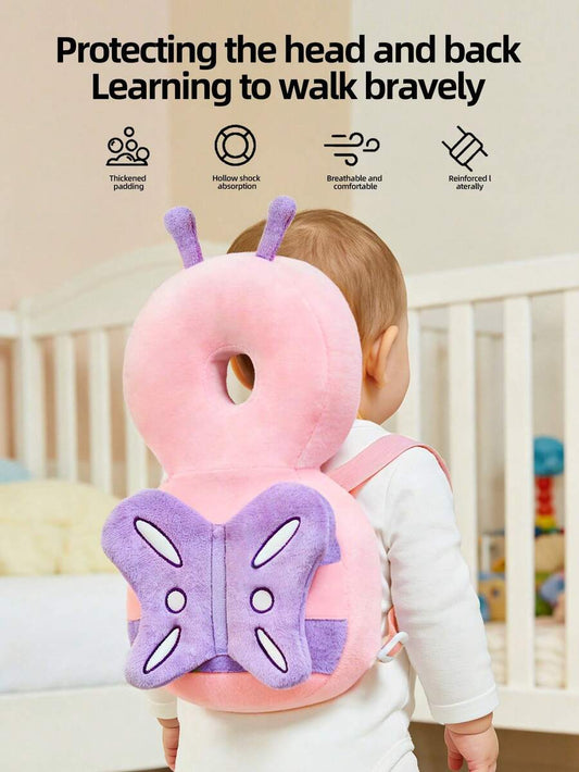 Baby Head Protection Backpack Adjustable Anti Fall Cushion for Crawling and Walking Toddlers