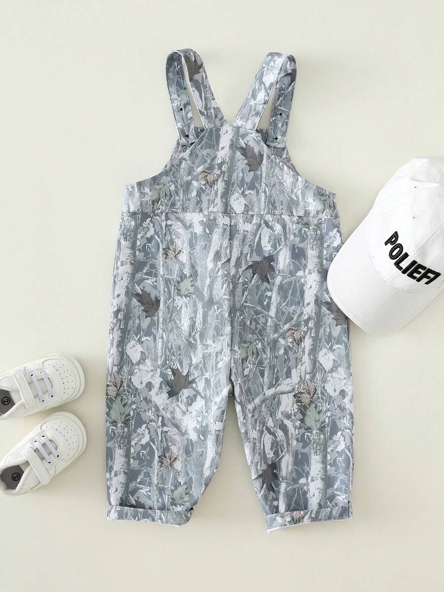 Unisex Baby Cute Denim Bib Pants Casual Overall Outfit for Spring Summer Autumn Wear
