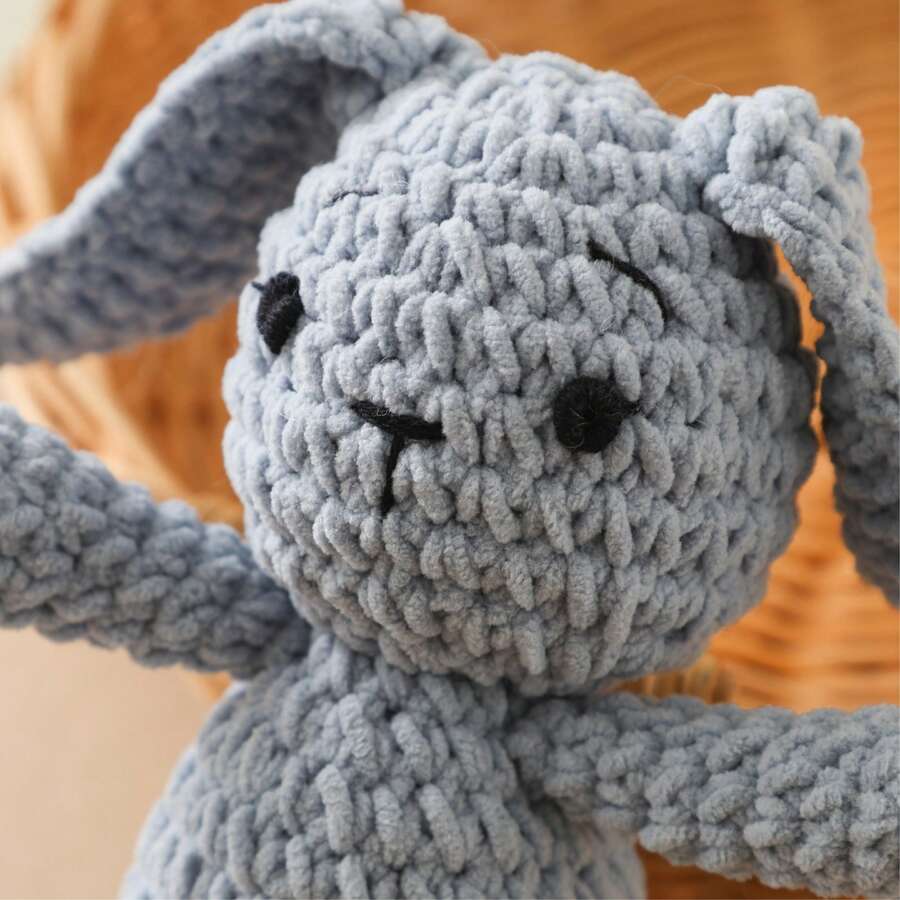 Handmade Woven Baby Rattle Toys Animal Shaped Interactive Gift Set