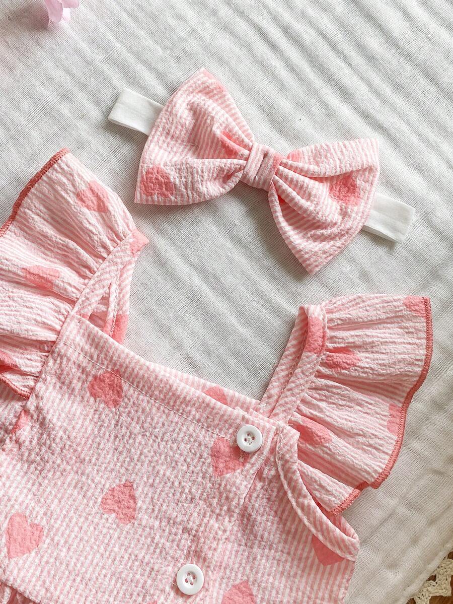 2PCS Baby Watercolor Floral Dress and Hairband Set for Cute Summer Outings