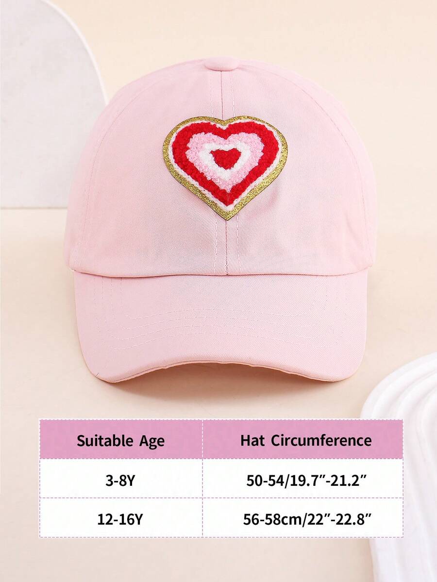 Butterfly Patch Ponytail Baseball Cap for Kids Summer Outdoor Wear