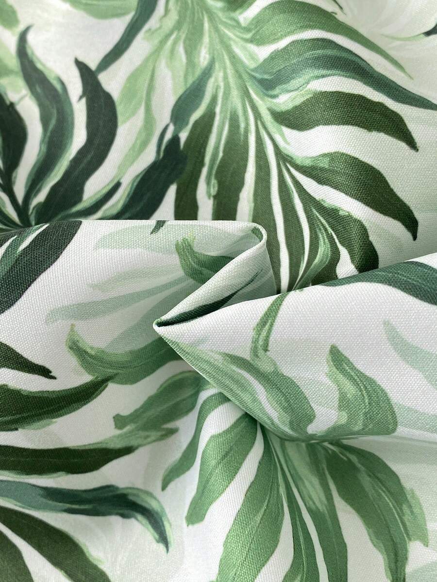 2pcs/Set Baby Boy Tropical Plant Pattern Vacation Outfit (6M-3T)