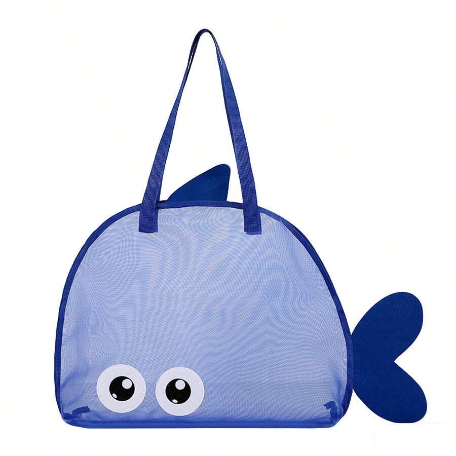 Reusable Beach Tote Bag Lightweight Multipurpose Toy Storage Diaper Bag for Travel and Family Outings