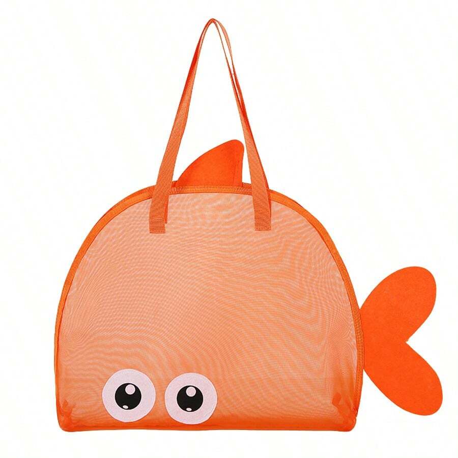 Reusable Beach Tote Bag Lightweight Multipurpose Toy Storage Diaper Bag for Travel and Family Outings