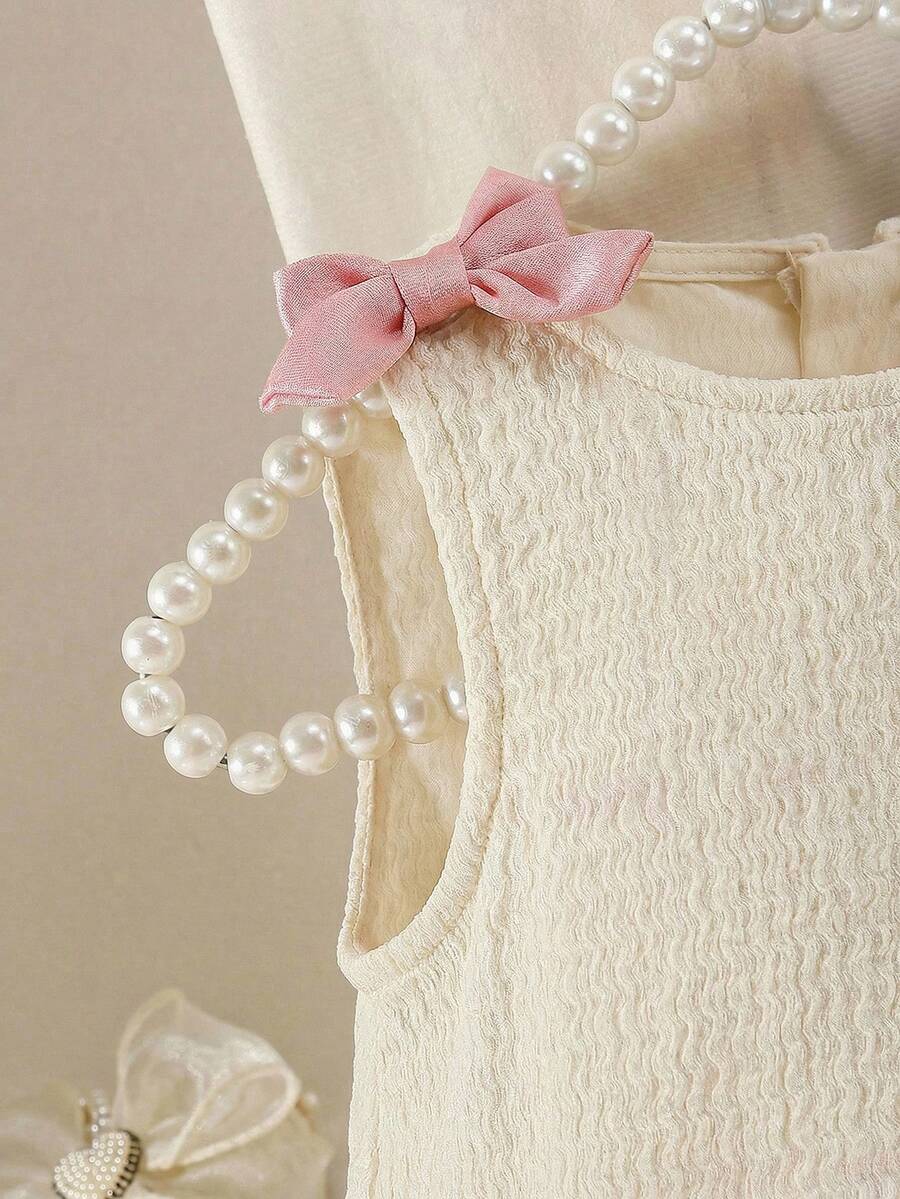 Little Girls Backless Floral Tulle Dress Sweet A Line Princess Party Wear