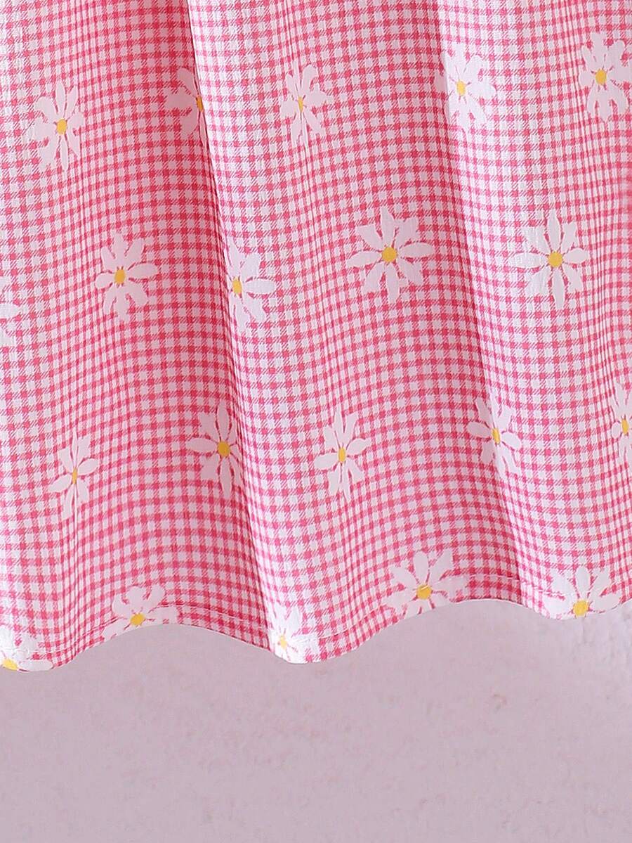 Girls Jacquard Princess Dress with Ruffle Collar for Elegant Summer Parties and Vacations
