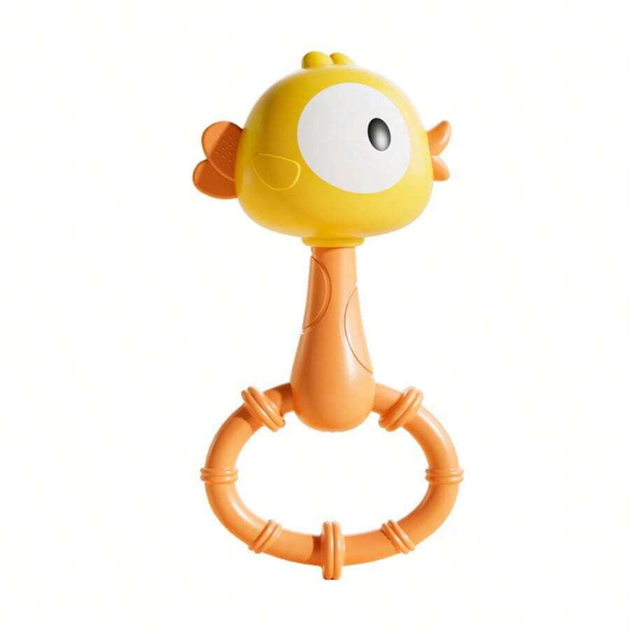 Baby Rattle Toy Infant Sensory Learning Toy for Grip Training Motor Skills and Early Development