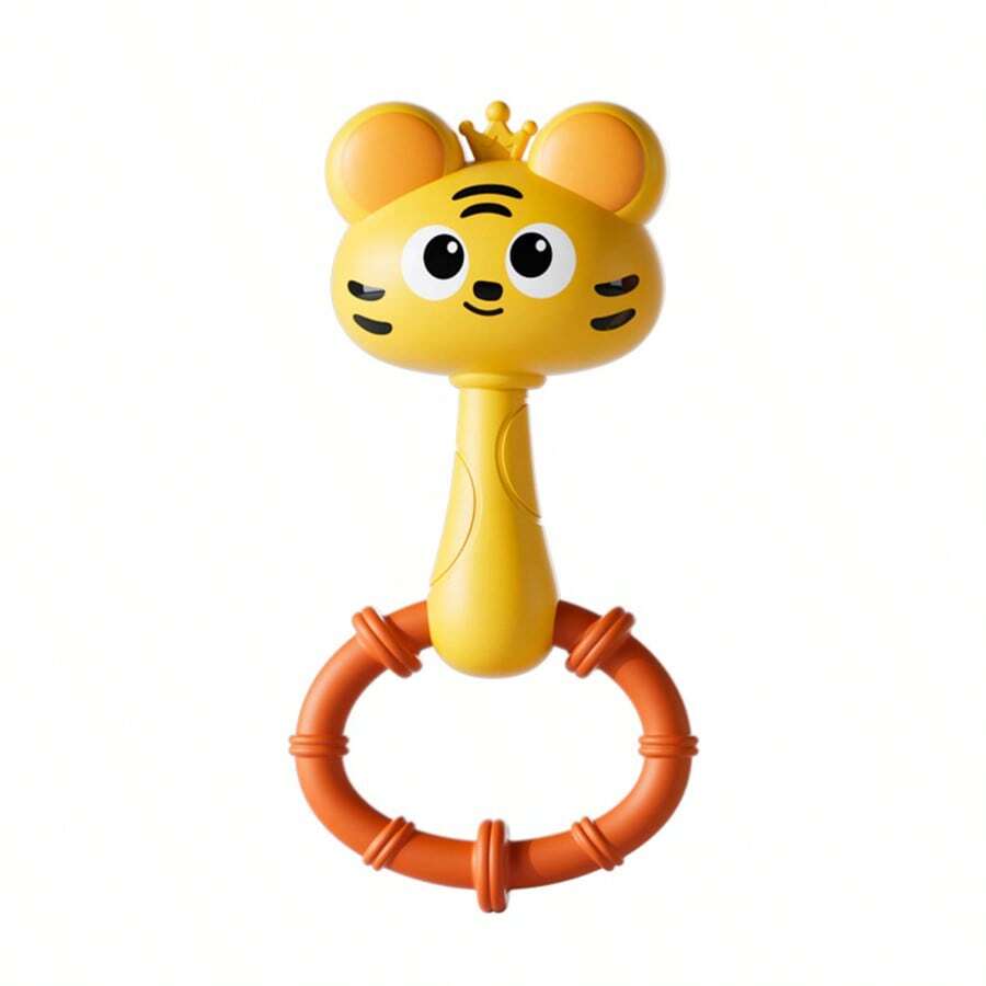 Baby Rattle Toy Infant Sensory Learning Toy for Grip Training Motor Skills and Early Development