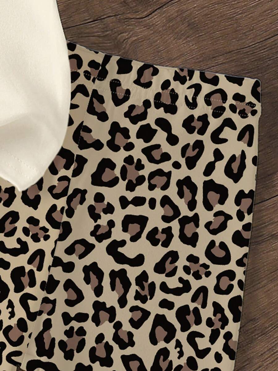 Vacation Ready Floral Print Set For Baby Girls With Tee And Shorts
