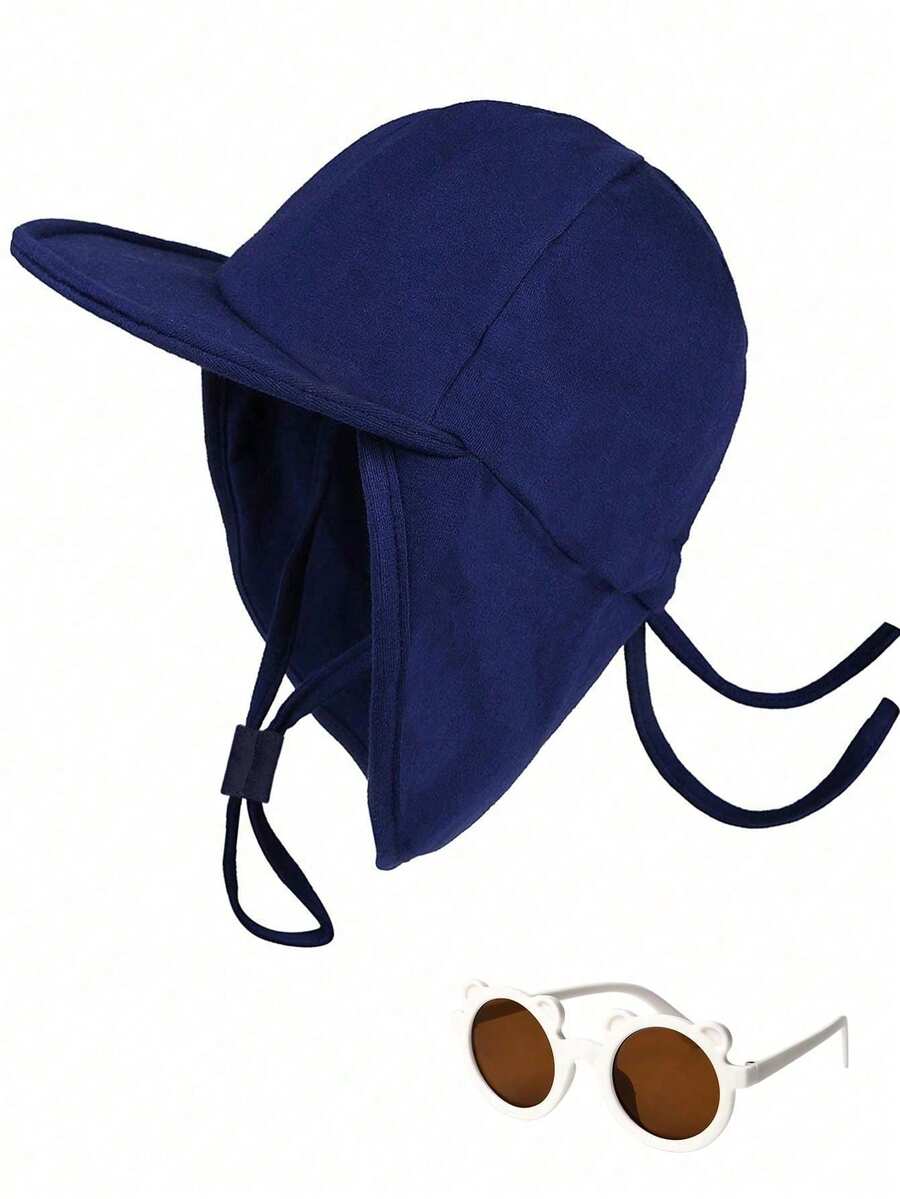 Baby Sun Hat Set UPF 50+ UV Protection Toddler Bucket Hat for Boys and Girls