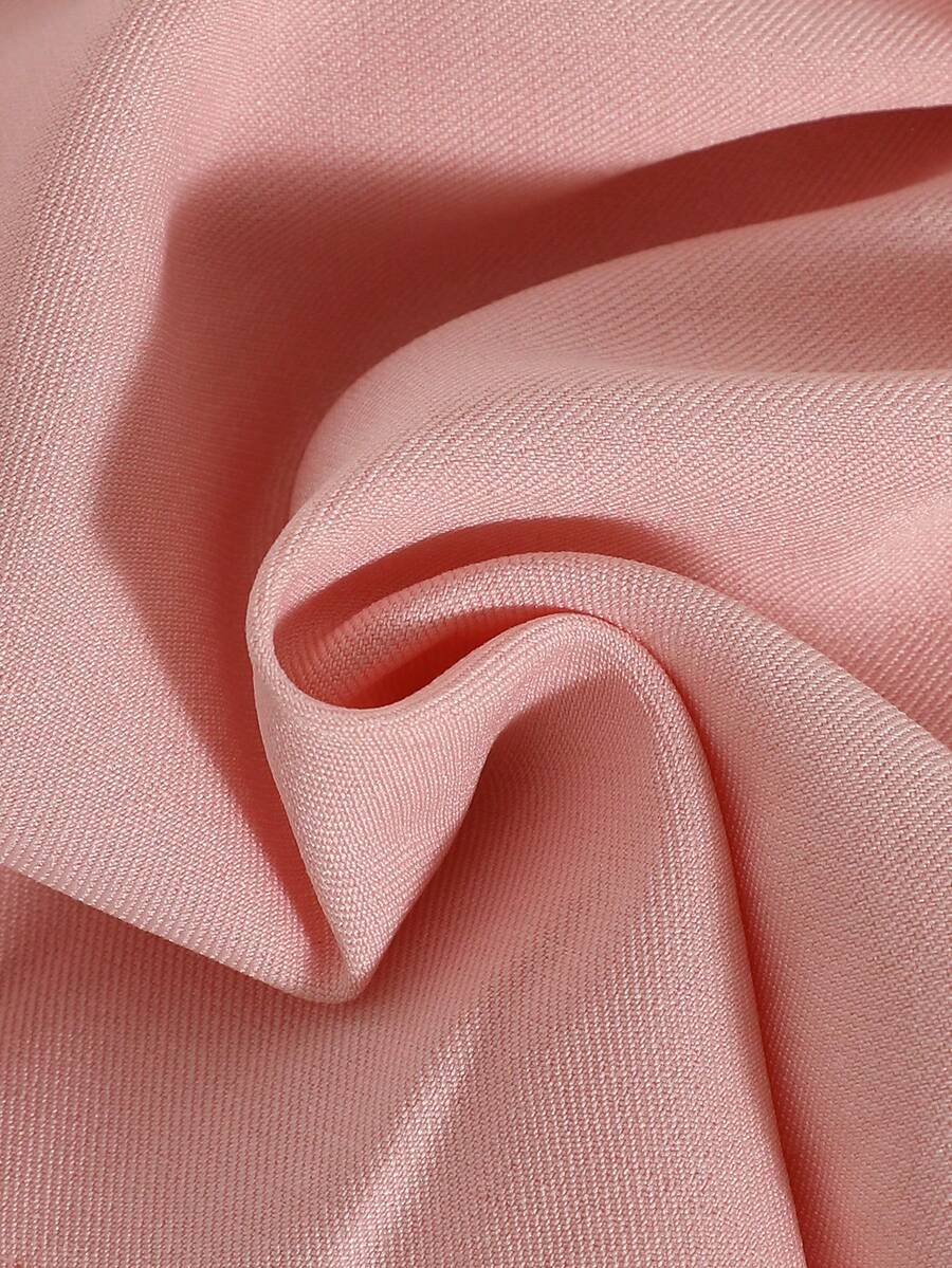 Baby Lace Collar Pink Bow Dress for Elegant Retro Summer Wear