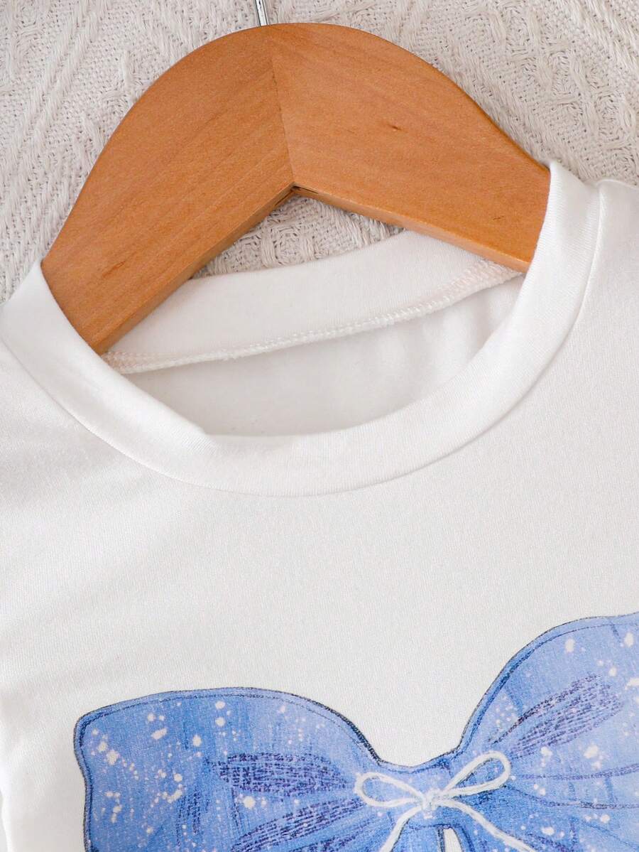 Pride Rainbow Short Sleeve Top & Shorts Set for Toddler Girls