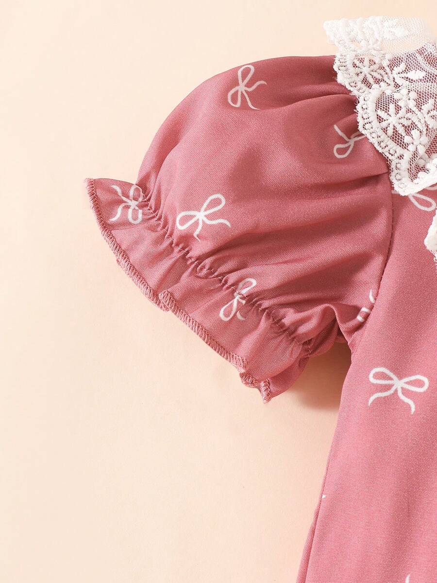 Baby Embroidered Puff Sleeve Dress for Cute Summer Outings and Photoshoots