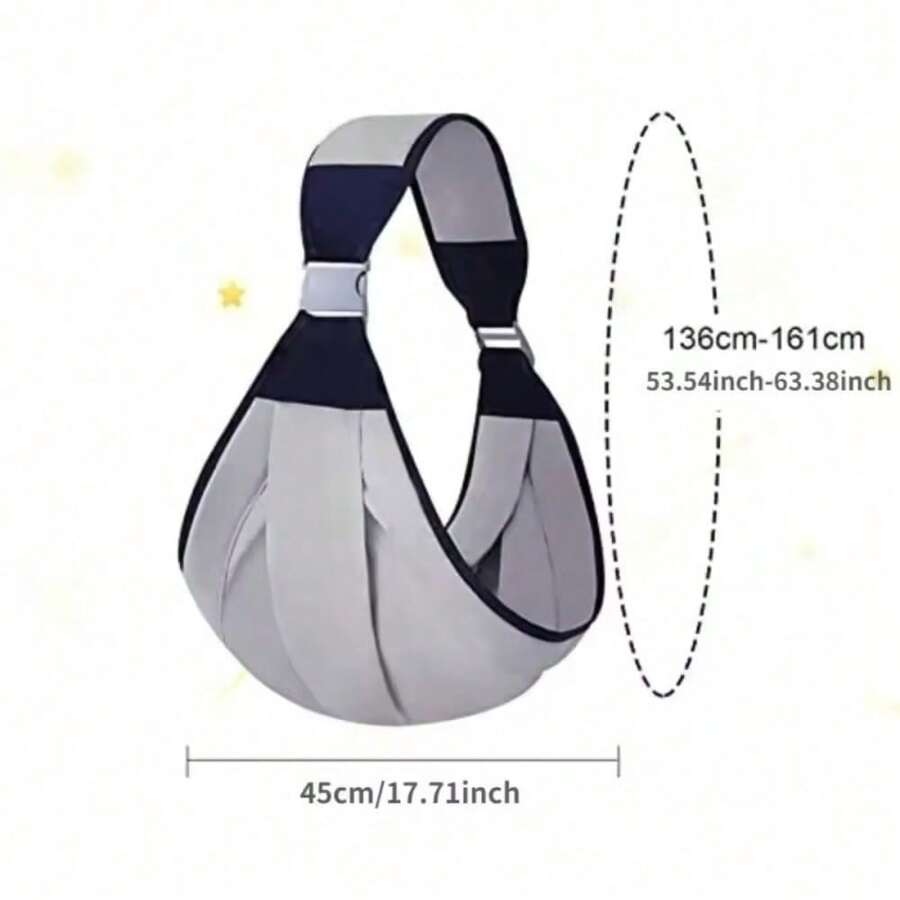Baby Ring Sling Carrier Ergonomic Baby Wrap Carrier for Newborns and Toddlers