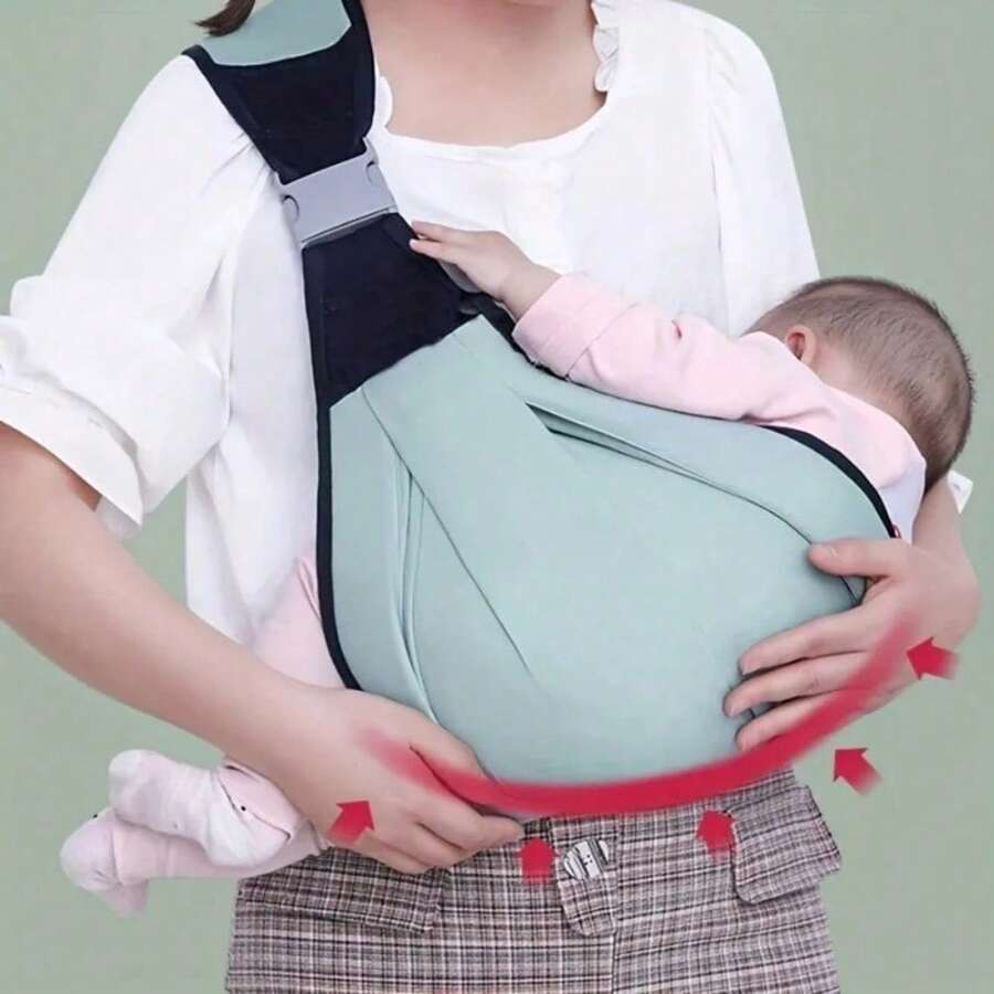 Baby Ring Sling Carrier Ergonomic Baby Wrap Carrier for Newborns and Toddlers