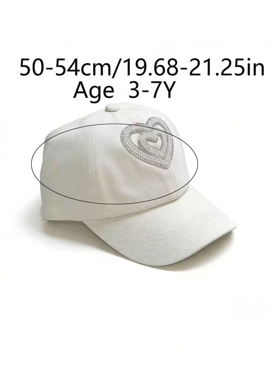 Butterfly Patch Ponytail Baseball Cap for Kids Summer Outdoor Wear