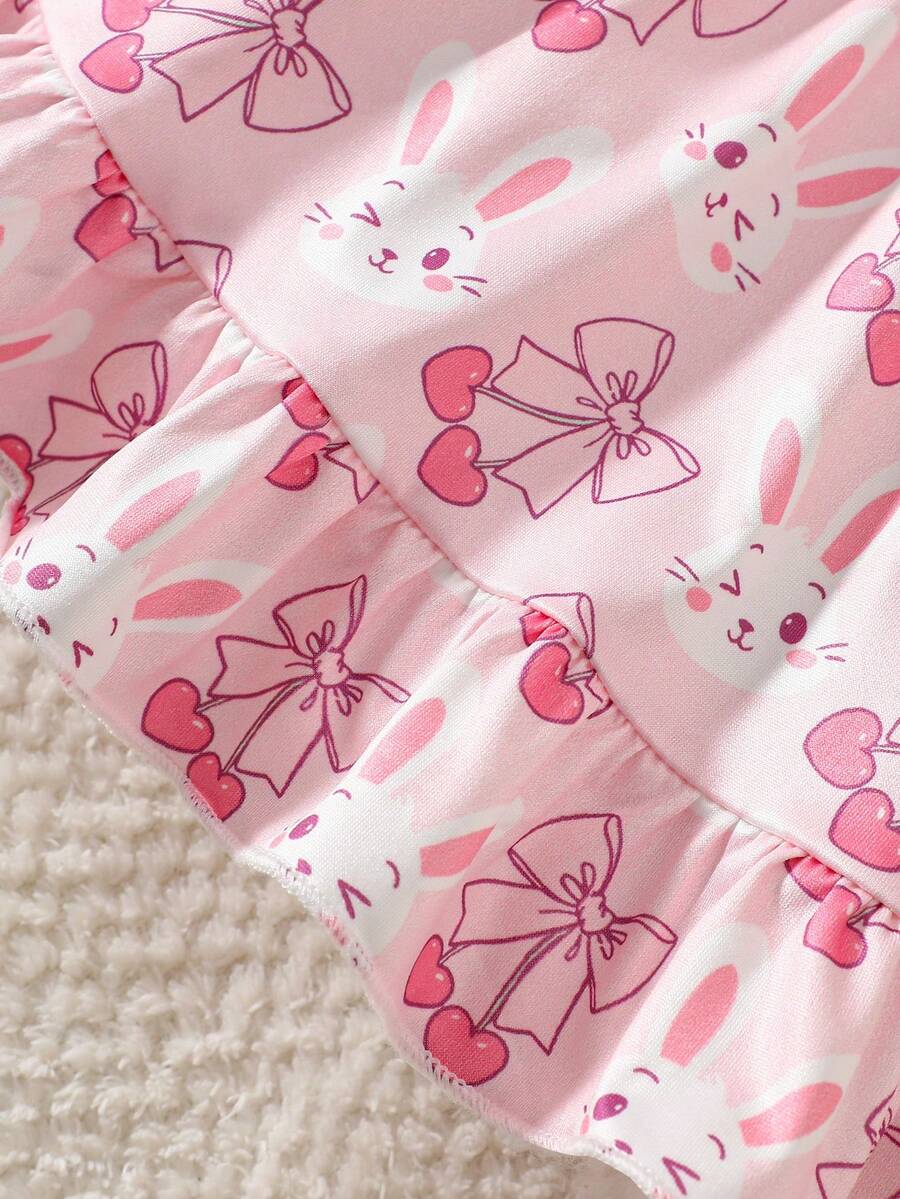 2PCS Baby Strawberry Plaid Dress and Bow Headband Set for Cute Spring and Summer Outings