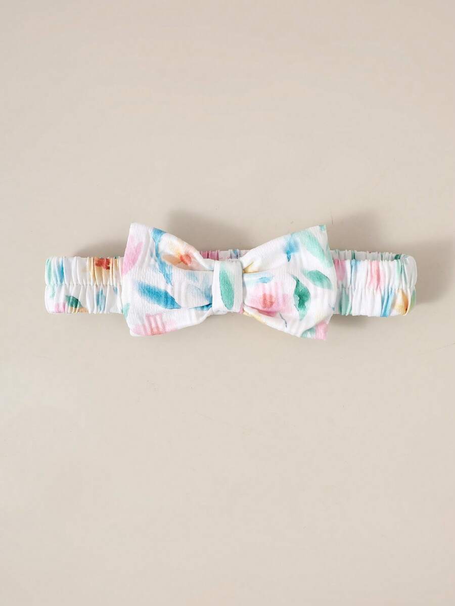 Newborn Pink Bow Dress & Headband Set - Sweet Princess Style Outfit