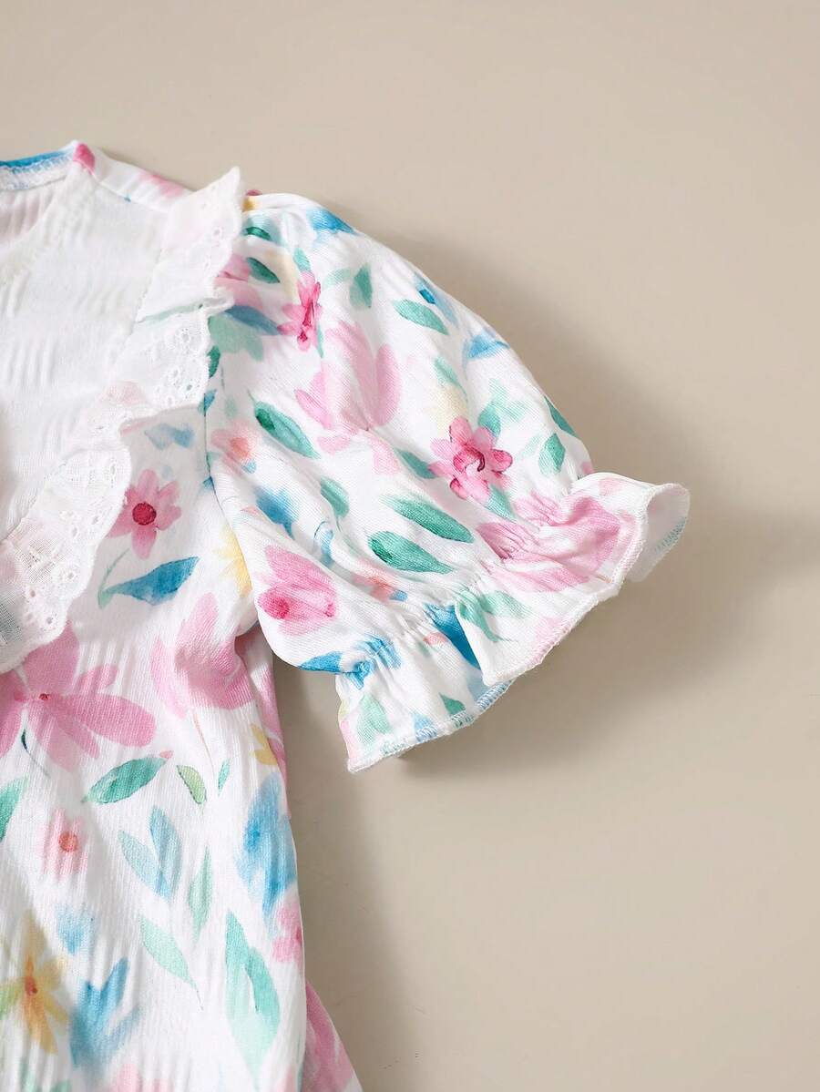 Newborn Pink Bow Dress & Headband Set - Sweet Princess Style Outfit