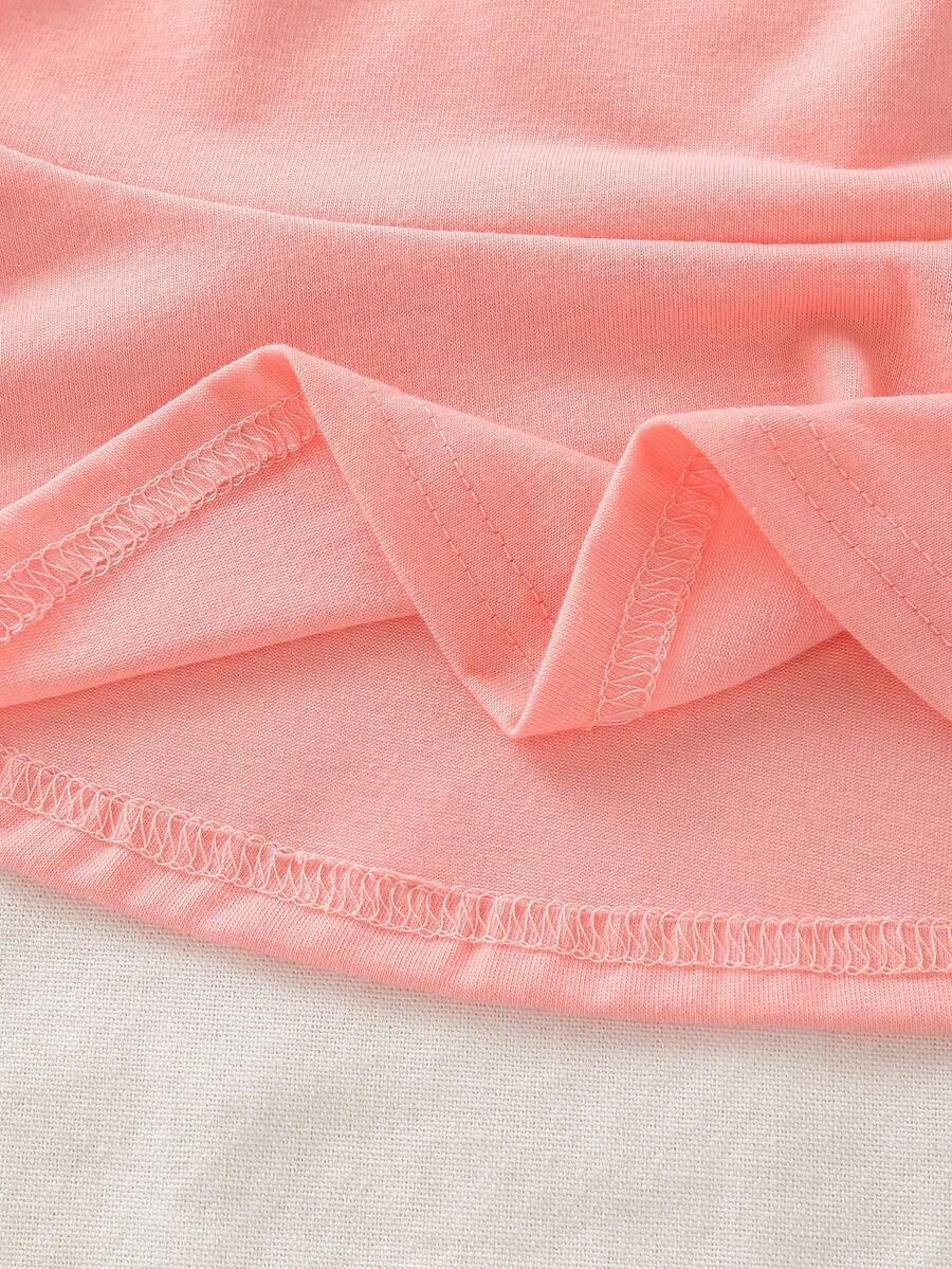 Little Girls Halter Knit Dress 3pcs Set Sweet Colorful Summer Vacation Outfits