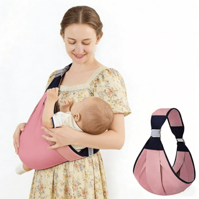 Baby Ring Sling Carrier Ergonomic Baby Wrap Carrier for Newborns and Toddlers