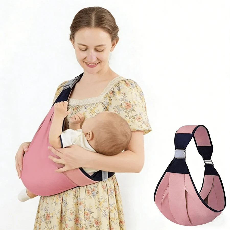 Baby Ring Sling Carrier Ergonomic Baby Wrap Carrier for Newborns and Toddlers
