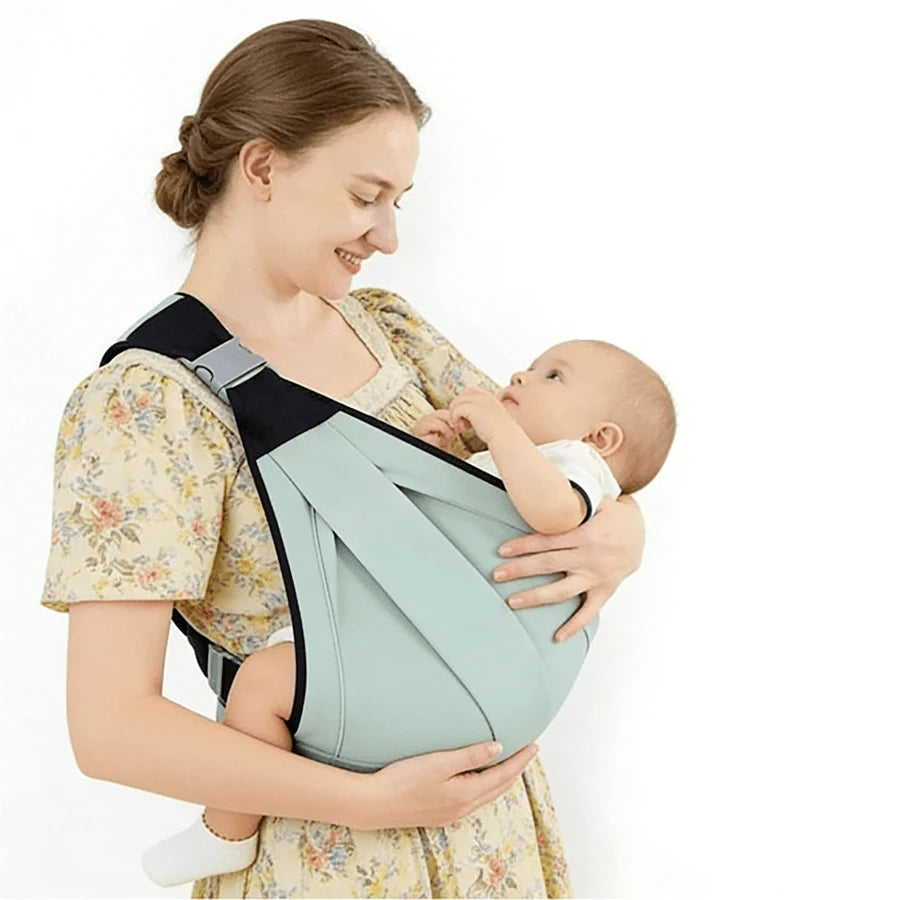 Baby Ring Sling Carrier Ergonomic Baby Wrap Carrier for Newborns and Toddlers