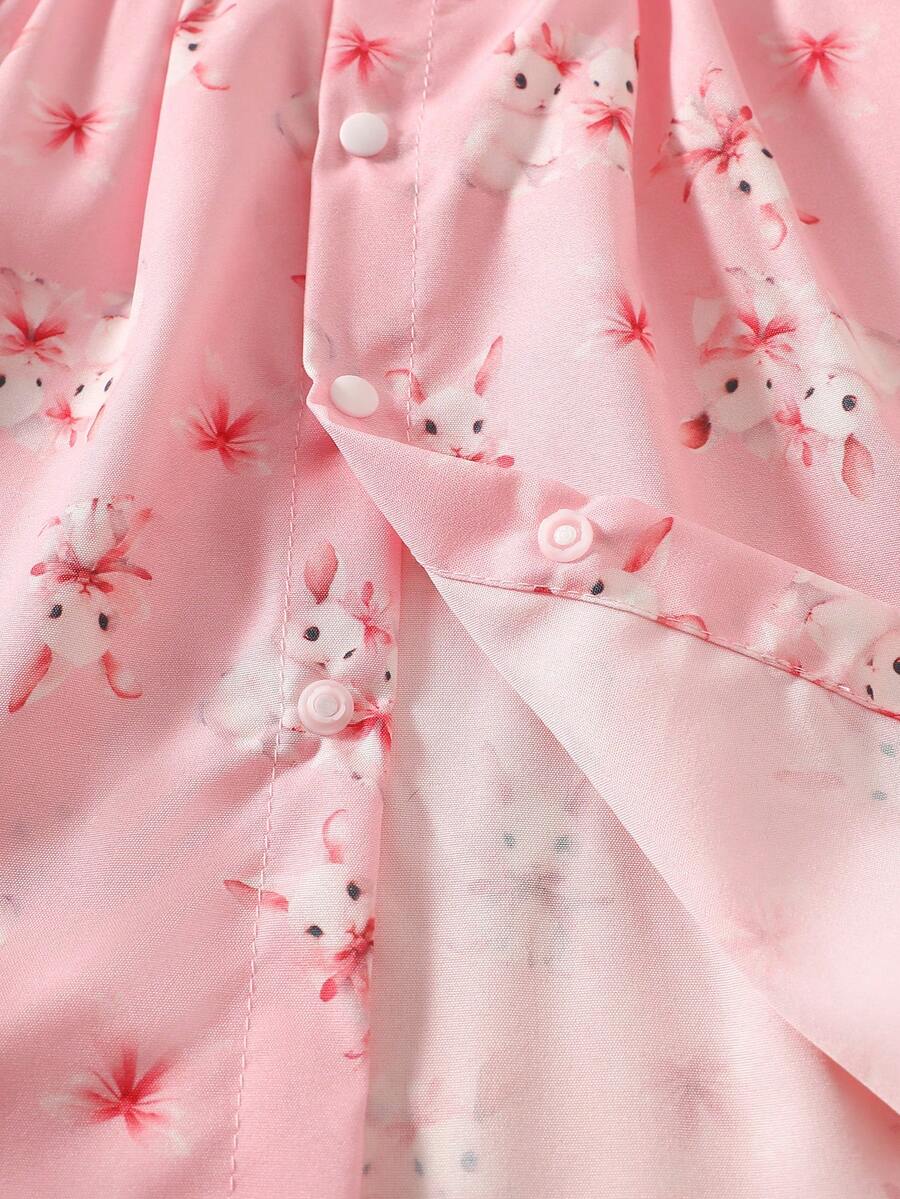 Baby Embroidered Puff Sleeve Dress for Cute Summer Outings and Photoshoots